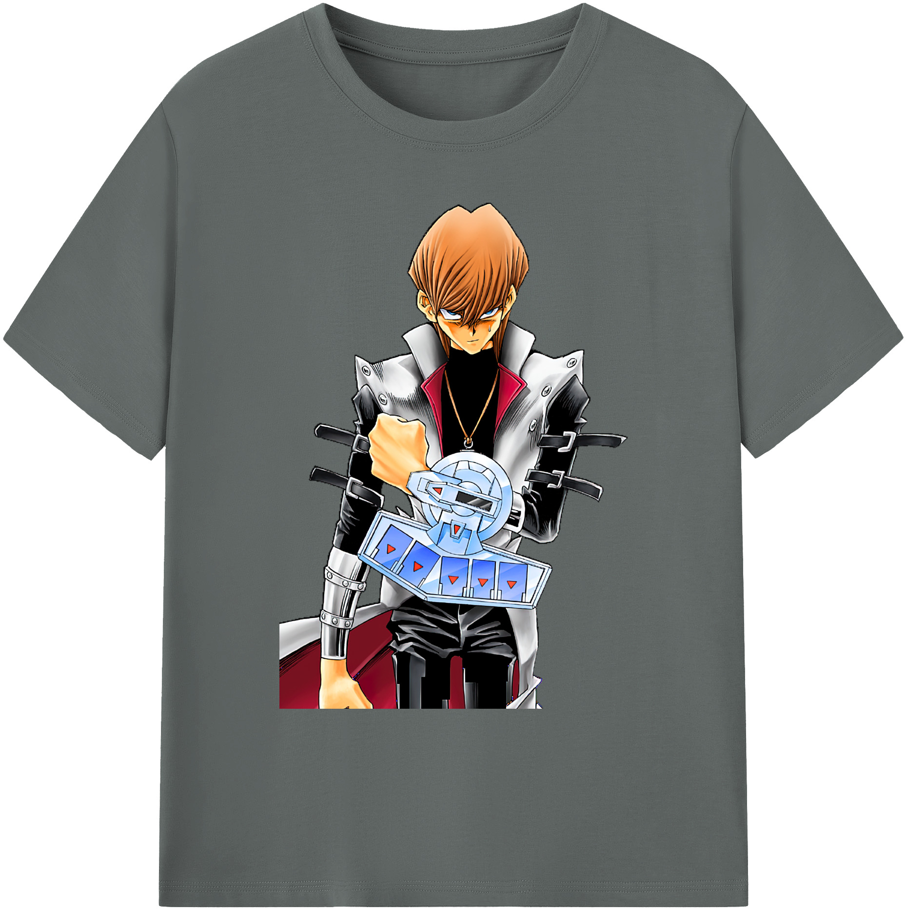 （画像用） 遊☆戯☆王 Yu-Gi-Oh! 綿100％ メンズ半袖Tシャツ｜肌触りやわらか＆通気性